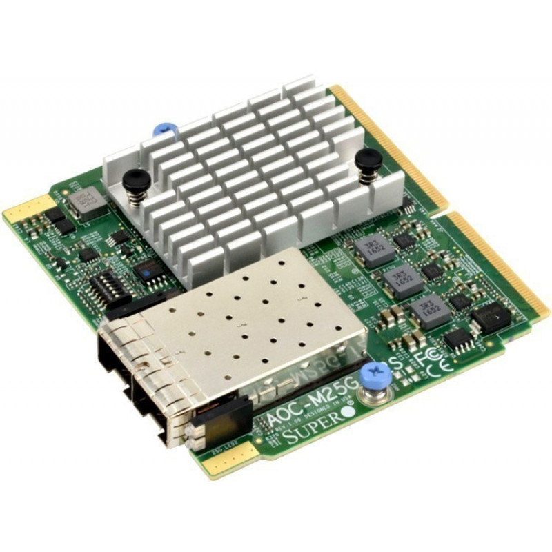 Сетевая карта Supermicro AOC-M25G-i2SM (SIOM, 2-Port 25Gb Ethernet)