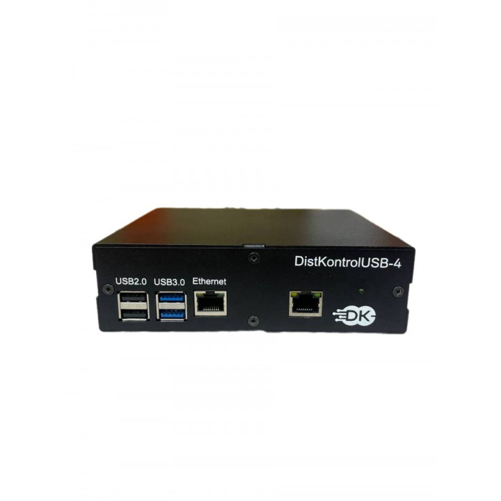 Управляемый USB over IP концентратор DistKontrolUSB-4 3.0 (4 порта USB 3.2 Gen1, до 5 Гбит/с, Ethernet/Wi-Fi) Управляемый USB over IP концентратор DistKontrolUSB-4 3.0 (4 порта USB 3.2 Gen1, до 5 Гбит/с, Ethernet/Wi-Fi)