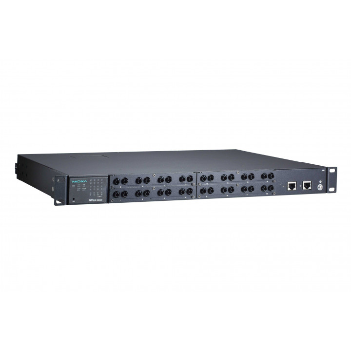 Преобразователь MOXA NPort S9650I-16F-2HV-E-T (16 портов RS-232/422/485, 4 порта Ethernet 10/100BaseT(X), питание 110/220В) Преобразователь MOXA NPort S9650I-16F-2HV-E-T (16 портов RS-232/422/485, 4 порта Ethernet 10/100BaseT(X), питание 110/220В)