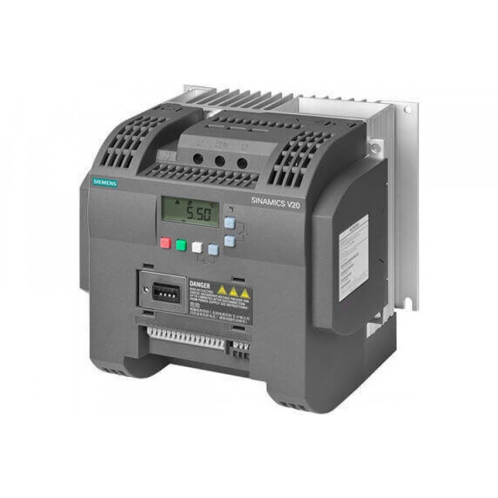 Преобразователь частоты Siemens 6SL3210-5BB22-2UV0 (Sinamics V20, 2.2 кВт, 1-фазный, без фильтра)