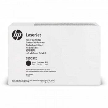 Тонер-картридж HP 05X, черный, 6500 стр (CE505XC)