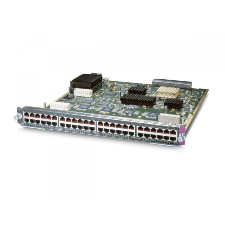 Модуль Cisco WS-X6148-GE-TX (48 портов 10/100/1000BASE-T, RJ-45, PoE)