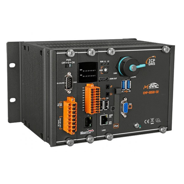Контроллер EtherCAT Master ICP DAS EMP-9058-32 (32 оси, i5-8365UE, Windows 10 IoT, Win-GRAF) Контроллер EtherCAT Master ICP DAS EMP-9058-32 (32 оси, i5-8365UE, Windows 10 IoT, Win-GRAF)