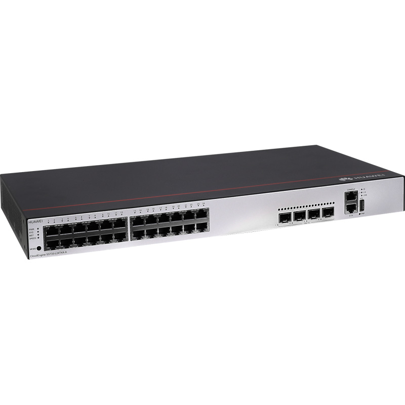 Коммутатор Huawei CloudEngine S5735-L24T4X-A (24 порта GE, 4 порта 10GE SFP)