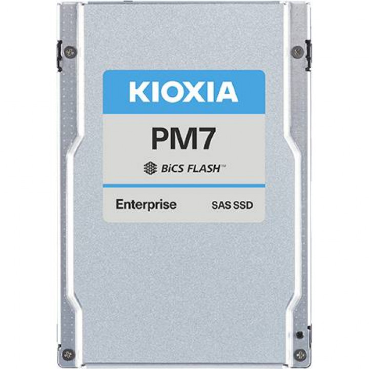 Накопитель SSD KIOXIA KPM7VRUG3T84 (3.84TB, 2.5", SAS 24G, до 4200/3650 МБ/с)