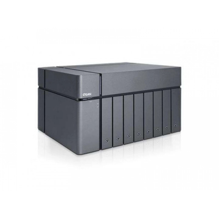 Сетевой накопитель QSAN XN5008T-EU (8+1 отсек, Intel Celeron 2.9 Ghz, 8Gb DDR4, 4xGbE)