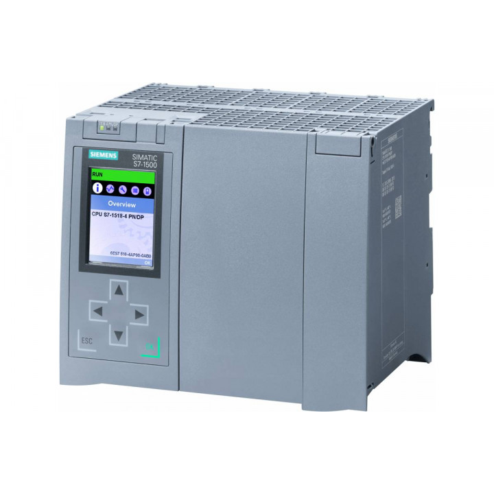 Центральный процессор Siemens 6ES7518-4AP00-0AB0 (CPU 1518-4 PN/DP, 3 Мб+10 Мб, 4 интерфейса) Центральный процессор Siemens 6ES7518-4AP00-0AB0 (CPU 1518-4 PN/DP, 3 Мб+10 Мб, 4 интерфейса)