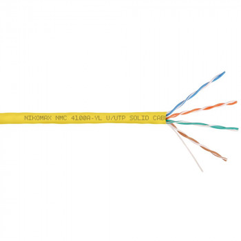 Кабель витая пара NIKOMAX NMC 4100A-YL, 305м