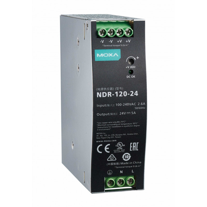 Блок питания MOXA NDR-120-24
