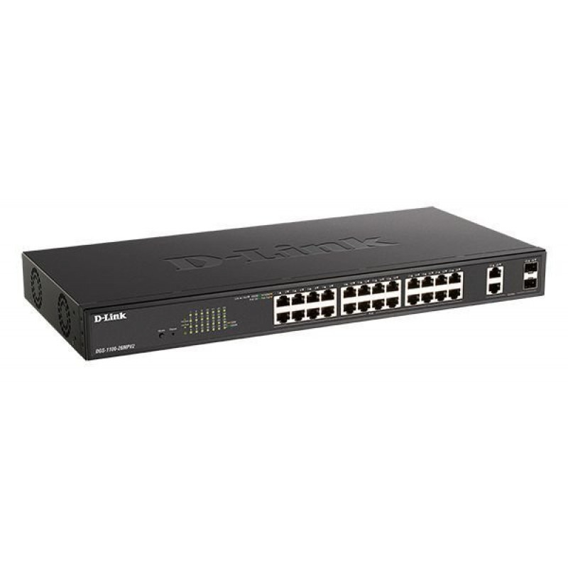 Коммутатор D-Link DGS-1100-26MPV2/A3A