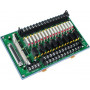 Плата силовых реле ICP DAS DB-24PRD/24/DIN CR (24 канала, 24В, 8xForm C, 16xForm A, монтаж на DIN-рейку)