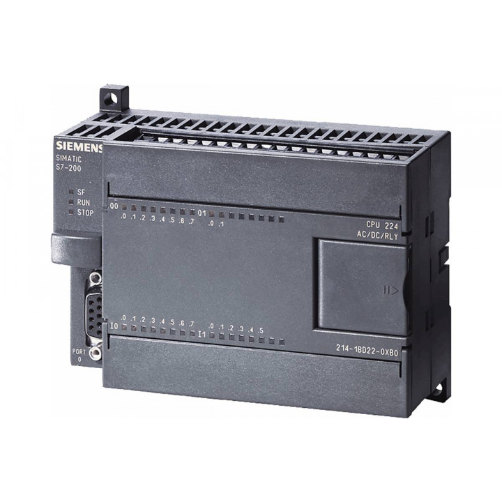 Центральный процессор Siemens 6ES7214-1BD23-0XB0 (CPU 224 AC, 14DI/10DO) Центральный процессор Siemens 6ES7214-1BD23-0XB0 (CPU 224 AC, 14DI/10DO)