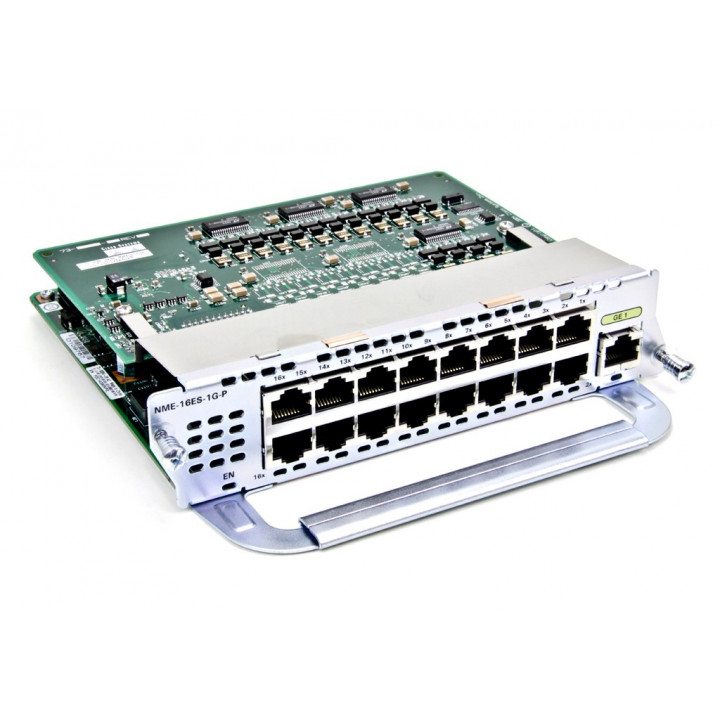 Модуль Cisco NME-16ES-1G-P (16 портов 10/100 PoE, 1 порт Gigabit)