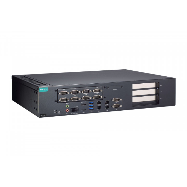 Промышленный компьютер MOXA RKP-C220-C7-2CB6C-T (Intel Core i7-13700TE, 8 ГБ DDR4, 8xCOM, 4xLAN, 2xCAN)