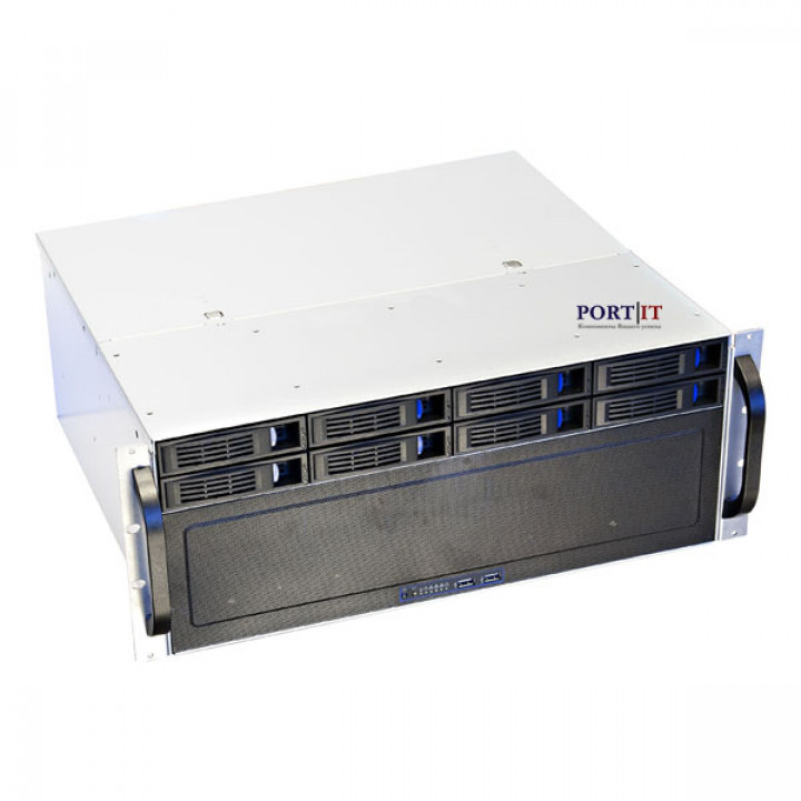 Серверный корпус NegoRack NR-R408-600 (4U, 600Вт, 8xHot Swap SAS/SATA, EATX 12x13, 380mm)