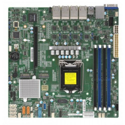Материнская плата mATX Supermicro MBD-X11SCM-LN8F-O