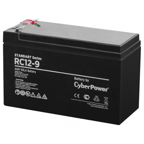 Аккумулятор CyberPower STANDART series RC 12-9