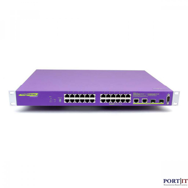 Коммутатор Extreme Networks Summit X250E-24TDC (24x10/100Base-TX, PoE, DC PSU) Коммутатор Extreme Networks Summit X250E-24TDC (24x10/100Base-TX, PoE, DC PSU)