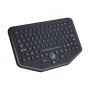 Промышленная клавиатура Key Technology K-TEK-M275-OTB-FN-IL-DT-US/RU-USB (настольная, силиконовая, русифицированная, IP68, 92 клавиши, трекбол, USB)