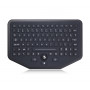 Промышленная клавиатура Key Technology K-TEK-M275-OTB-FN-IL-DT-US/RU-USB (настольная, силиконовая, русифицированная, IP68, 92 клавиши, трекбол, USB)