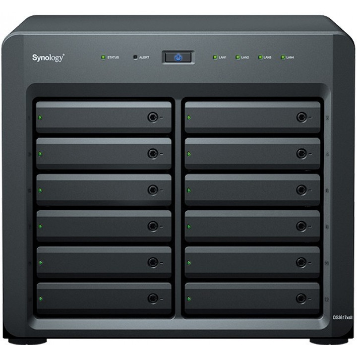 Система хранения данных Synology DS3617XSII (настольное исполнение, 12BAY) Система хранения данных Synology DS3617XSII (настольное исполнение, 12BAY)