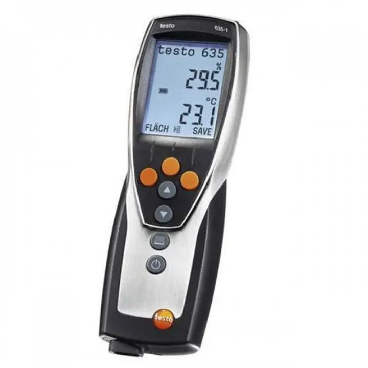 Термогигрометр Testo 635-1 (NTC, K-термопара, давление) Термогигрометр Testo 635-1 (NTC, K-термопара, давление)