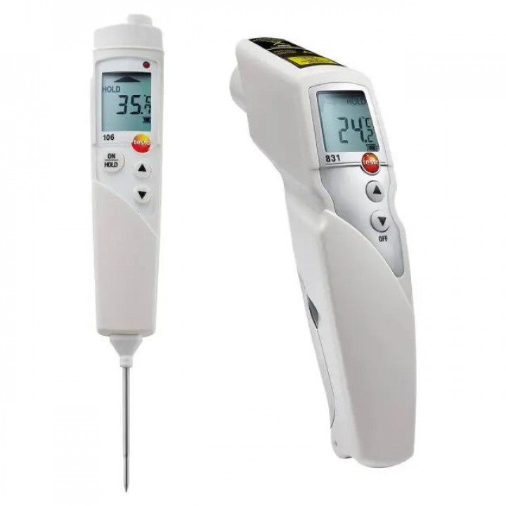 Комплект термометров Testo 831 (-30…+210°C) и Testo 106 (-50…+250°C)