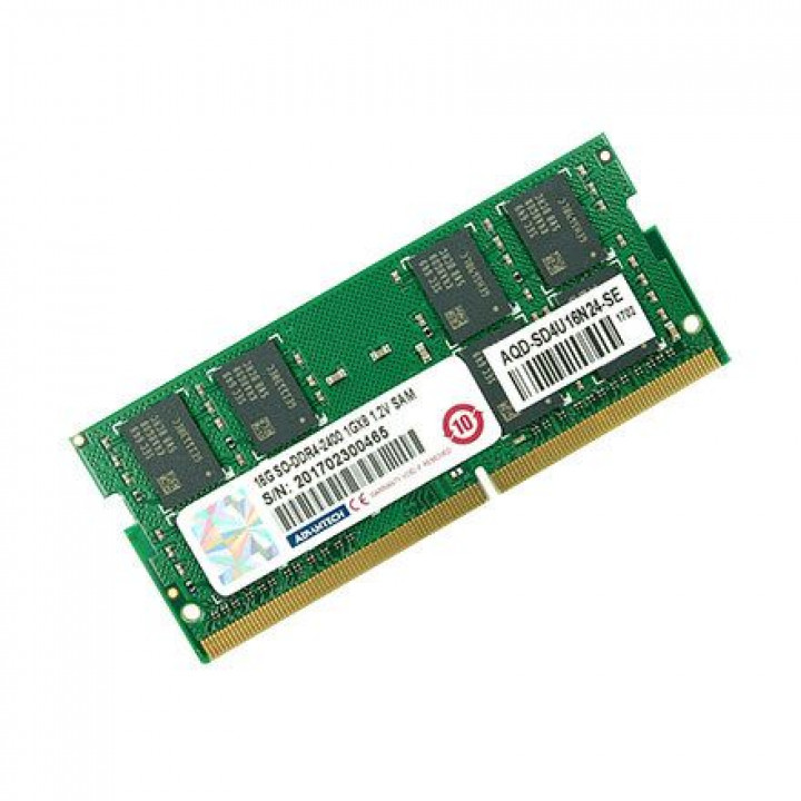 Модуль памяти Advantech AQD-SD4U16N24-SE (16 Гб, SO-DDR4-2400 МГц)