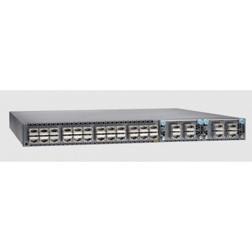 Коммутатор Juniper QFX5100-24Q-D-3AFO (24 порта QSFP+, 2 слота расширения, двойные БП DC)