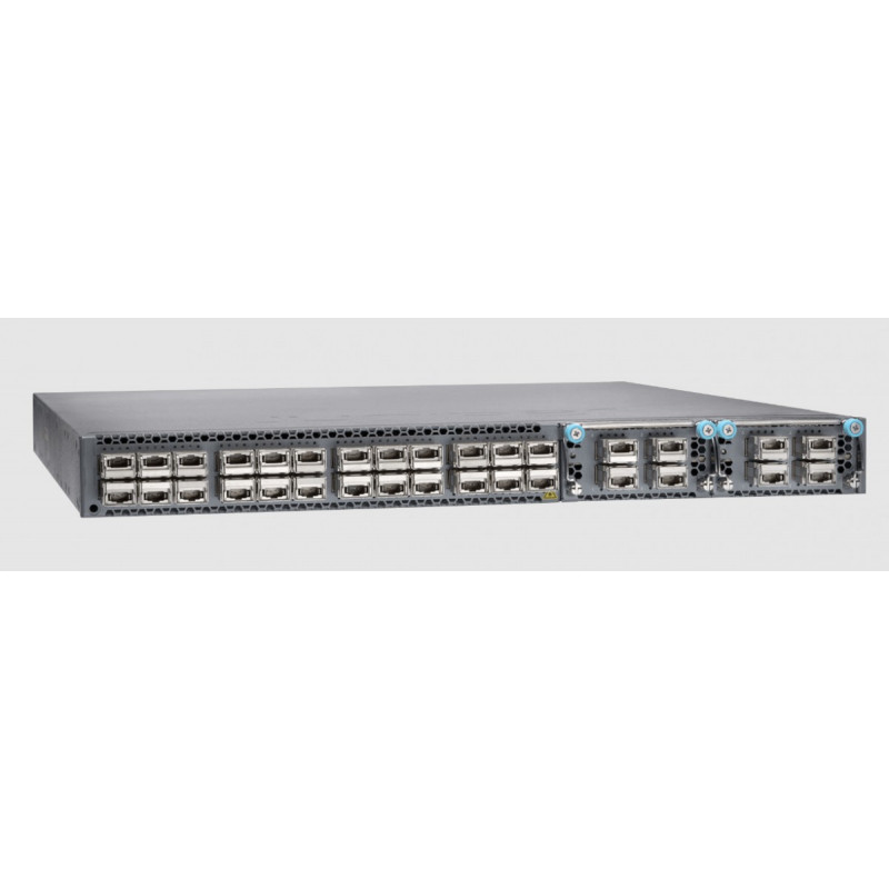 Коммутатор Juniper QFX5100-24Q-D-3AFO (24 порта QSFP+, 2 слота расширения, двойные БП DC)