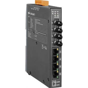 Промышленный коммутатор ICP DAS NSM-206AFT-T CR