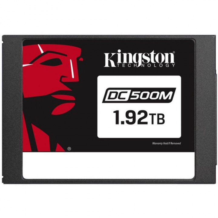 Накопитель SSD Kingston SEDC500M/1920G (1920GB, SATA3, R/W 555/520MB/s)