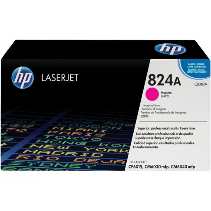 Барабан HP CB387A (Color LaserJet CM6030/6040, пурпурный, 23000 стр.)