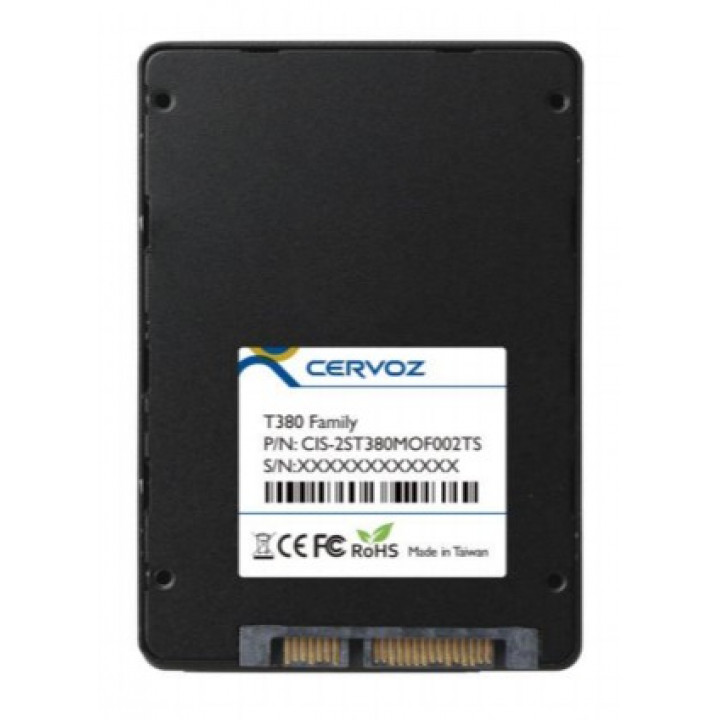 Накопитель Cervoz CIS-2ST380MMF256GW (256 ГБ, 2.5" SATA SSD, T380, TLC, -40...+85°C) Накопитель Cervoz CIS-2ST380MMF256GW (256 ГБ, 2.5" SATA SSD, T380, TLC, -40...+85°C)