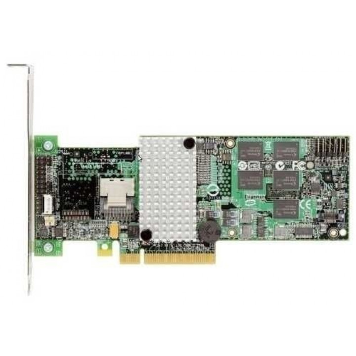 Контроллер SAS LSI LSI00197 (PCI-E 2.0 x8, LP, 4 порта, RAID 0,1,10,5,6, 512MB)