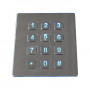Клавиатура вандалозащищённая Key Technology K-TEK-B88KP-BL-DWP (встраиваемая, IP65, 12 клавиш, панель из нерж. стали, USB, PS/2)