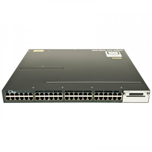 Коммутатор Cisco WS-C3560X-48PF-L (48 портов, PoE, LAN Base)