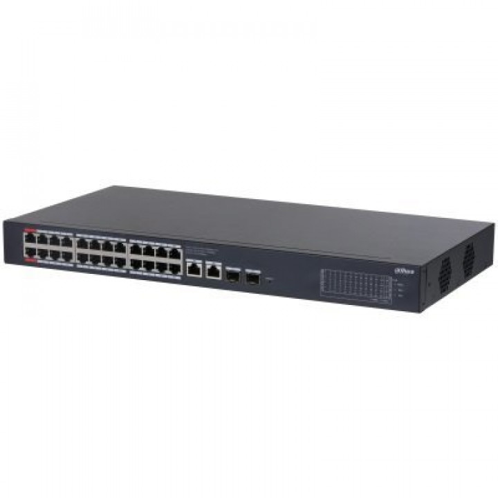 Коммутатор Dahua DH-CS4228-24GT (24xPoE, 2xSFP)