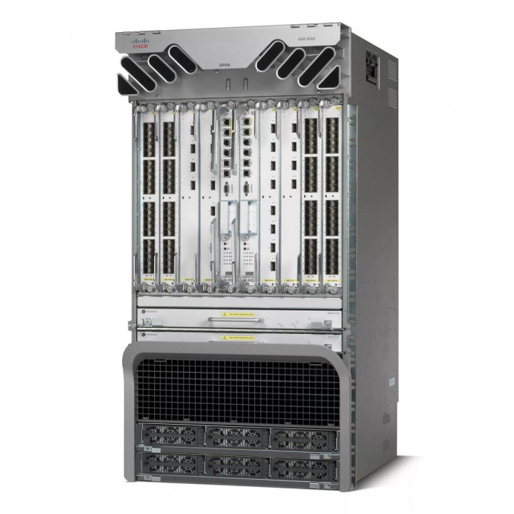 Маршрутизатор Cisco ASR-9922-AC (20 слотов, AC, с PEMs, Fans, RPs, SFCs)