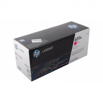 Лазерный картридж HP 651A пурпурный CE343A