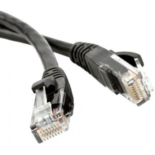 Коммутационный шнур NIKOMAX NMC-PC4UD55B-030-C-BK (U/UTP, Cat.5e, 3м, черный, многожильный, LSZH)