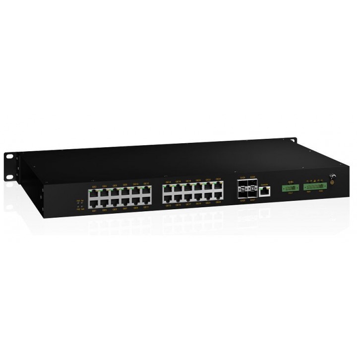 Промышленный коммутатор Kyland SICOM3024P-4GX24GE-L2-L2 (4xSFP, 24xRJ45, 2x24/48V DC)