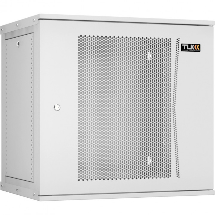 Шкаф TLK TWI-126045-R-P-GY (настенный разборный, 19", 12U, перфорированная дверь, Ш600хВ569хГ450мм, серый) Шкаф TLK TWI-126045-R-P-GY (настенный разборный, 19", 12U, перфорированная дверь, Ш600хВ569хГ450мм, серый)
