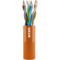 Кабель NTSS UTP кат. 5e оранжевый 305 м, NTSS-IN-UTP4-5Е-LSZH-OR