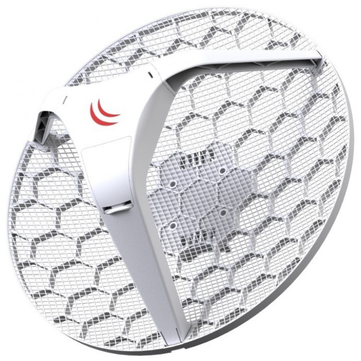 Wi-Fi мост Mikrotik RBLHG-5nD-3 (комплект 3 шт., 5GHz, 24.5dBi антенна, POE)