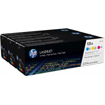 Картридж HP U0SL1AM (№131A) голубой/пурпурный/желтый