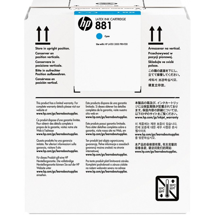 Картридж HP CR331A (5-Ltr Cyan Latex Ink) Картридж HP CR331A (5-Ltr Cyan Latex Ink)