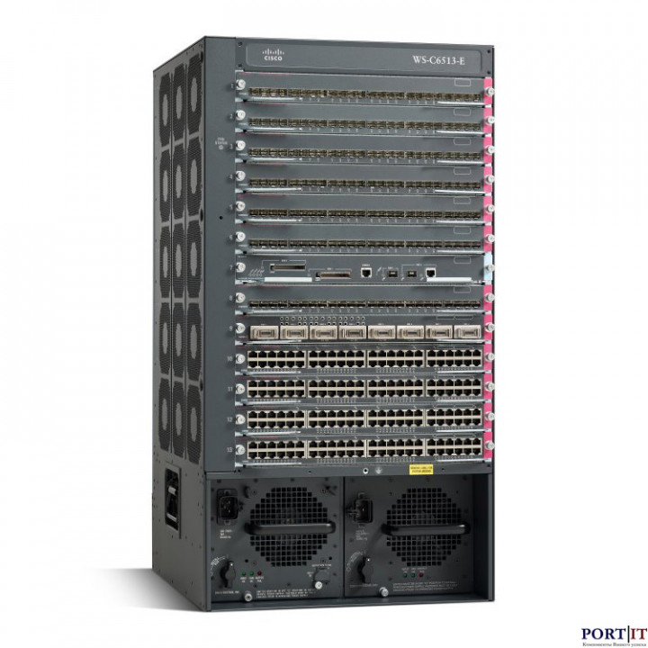 Коммутатор Cisco WS-C6513-E (13 слотов, 19RU) Коммутатор Cisco WS-C6513-E (13 слотов, 19RU)