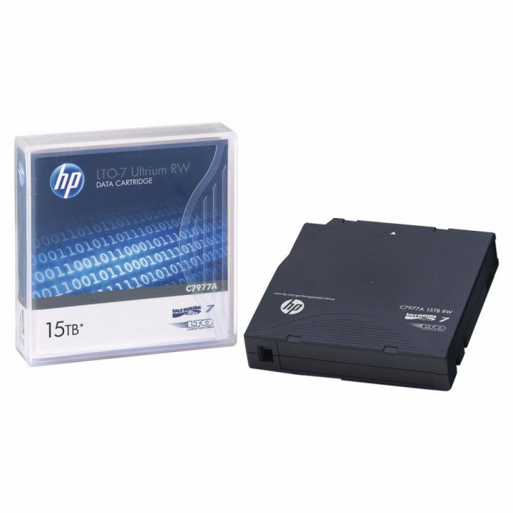 Картридж к ленточным хранилищам HPE C7977AN (LTO-7 Ultrium Non Custom Lbl 20 Pk)