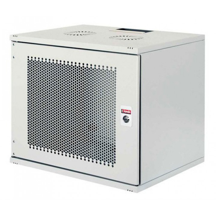 Настенный шкаф LANDE LN-SH12U5460-LG-F0-3 (12U, 540x600мм, серый, 80 кг)